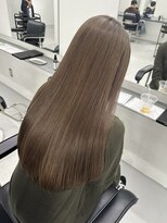 ラヴィズム 小新店(LUVISM)&nbsp;韓国/顔周りレイヤー/おくれ毛/ベージュ/ダブルカラー/西区/小新