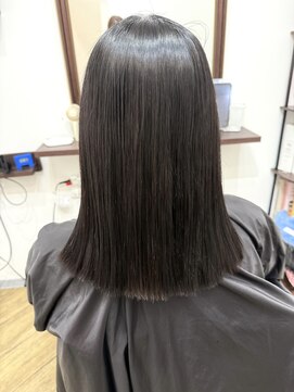 ボクノ 6号店 大橋(bokuno) 【 chika 】髪質改善矯正 / 黒髪 / ミディアム