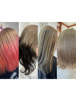 髪質を見極めて、あなたに合ったカラーをご提案♪トレンドの透明感カラーで、大人可愛いスタイルに☆