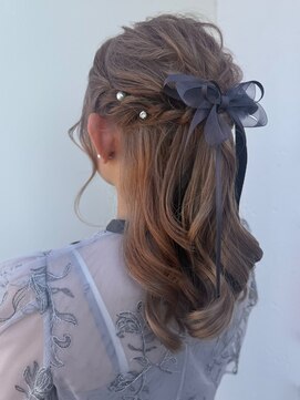 結婚式・お呼ばれに人気◎上品アレンジ