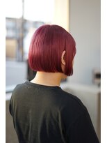 ノートエートル 西金沢(Nought etre)&nbsp;20代/30代/ケアブリーチ/ケアカラー/レッド系カラー/ツヤ髪