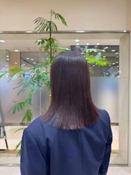 肩ラインストレート