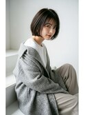 ショートボブ髪型20代30代40代50代前髪あり前髪なし面長丸顔越谷