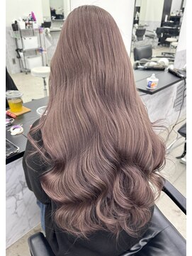 エゴル ナゴヤサカエ(ENGOL NAGOYA SAKAE) 新美蓮/ラベンダー/グレージュ/ミルクティー/ブリーチ