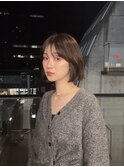レイヤーカットボブ/ブリーチなしダブルカラー