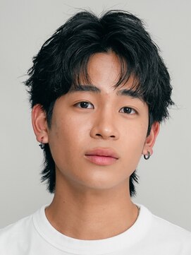 テン 心斎橋(tenn.) フェザーショートフェザーパーマニュアンスパーマショートヘア