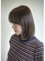 ヘアサロン エン(hair salon en.) 大人かわいい透明感グレージュ