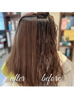 ファム 横川店(femme) 10代20代髪質改善ストレート/広島/西区/横川/縮毛矯正/水素/癖毛