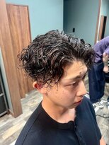 スタンドバーバー 柏(STAND BARBER)&nbsp;リバースセンターパート/ニュアンスパーマ/ダウンバング/柏