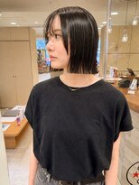 モリオ フロム ロンドン サッポロファクトリー店(morio FROM LONDON) morio 骨格矯正カット 札幌 ミニボブ 切りっぱなしボブ