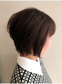 トップふんわりショートボブ　担当　川瀬賢翁