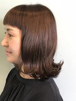 ヘアラウンジ アングゥ(hair lounge ungu) 春色ボブ