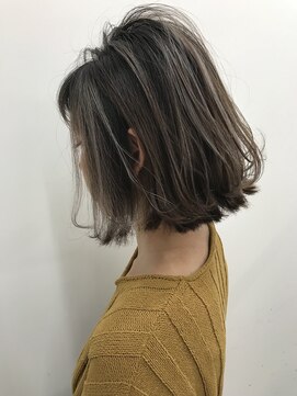 キューズ クラブ(cuz KLUB) 【cuzKLUB】シアーグレイ×ボブ