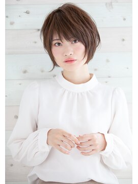 リル 8F 銀座(Rire) 【Rire-リル銀座-】小顔☆斜めバングショートボブ☆