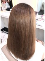 アッシュ 大宮店(Ash)&nbsp;ブリーチ縮毛矯正　【セミロング】