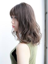 ルティア 池袋(Lutia)&nbsp;アッシュグレージュ ゆるふわロブ