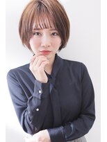 ヘアーサロンロージー 水沢寺小路店(Hair Salon Rosy)&nbsp;大人ショート×シースルーバング