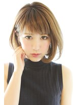 レウナ 外苑前(Reuna)&nbsp;20代30代40代大人可愛いボブ　丸みが可愛いボブスタイル