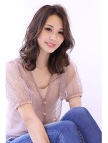 オーロ 宝塚店(ORO)&nbsp;小顔ボブ抜け感オリーブアッシュフェザーバングボブルフグラボブ