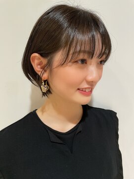 トリコ心斎橋(trico) 韓国風シースルーショートヘアー