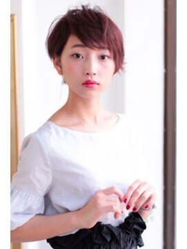 美容室 リーフ 竜南店(LeaF) ナチュラルショート☆大人っぽいシルエットに！