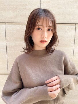 マイラ 銀座(myla) 【佐伯】くびれシルエットで大人ミディアム☆