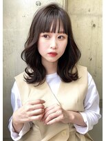 ロンド ロビン 栄(Lond robin)&nbsp;【Lond robin】河野まい　韓国風/くびれヘア/くびれミディ