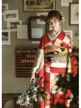 キッカ(kicca) 【kicca】振袖アップスタイル