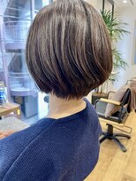 リアントウキョウ(Lian.Tokyo) 【重山】暗髪ロブヘアエギョモリシースルーバングショートボブ