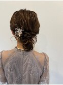 結婚式ヘアセット