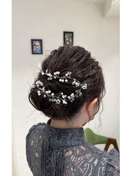 エクリ シセイドウ 麻布十番店(equri×SHISEIDO) 【麻布十番】結婚式お呼ばれヘア♪