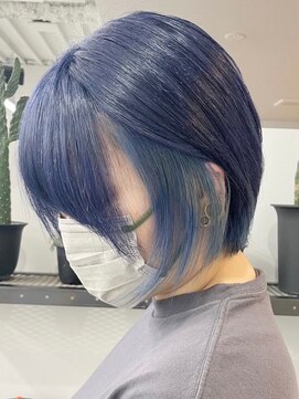 ウィコ 新宿(WICO) ネイビーブルー[新宿駅/大人ガーリー/ダブルカラー]