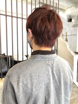 モワ 仙台(Mois) ブラッドオレンジ/ハイライト/ブリーチ/ブルーブラック/髪質改善