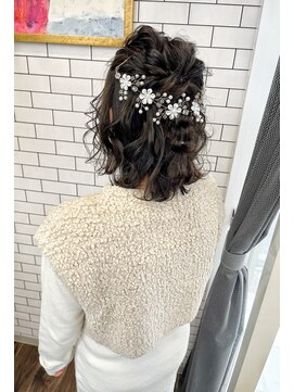 リール(THE RIRE.) *THE RIRE. マタニティフォト×ハーフアップ*