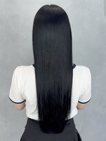 アイティーバイアルバム 下北沢店(IT by ALBUM)&nbsp;ブルーブラック_レッドブラウンハッシュカット_ba480501