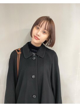 ナループロア ハチ(Nalu pu loa hachi) ボブパーマ/黒髪パーマ/切りっぱなしボブ/ショートボブ