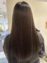 アフェクテュー 春日店(affectueux) 20代30代40代ナチュラルブラウン×インナーホワイトシルバー