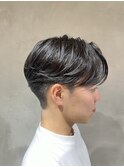 メンズカット/センターパート/ニュアンスパーマ