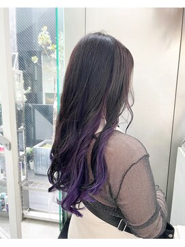 シェリ ヘアデザイン(CHERIE hair design) インナーラベンダーカラー☆