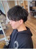 【山本智文】束感韓国マッシュダークアッシュ