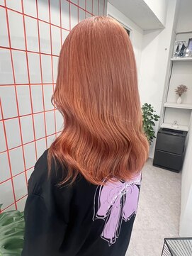 ペレ 栄店(PELE) 前髪/アンブレラカラー/こなれミディ/イメチェン/ウェーブパーマ