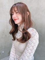 エース (ACE) ACE 横浜 ブラウンベージュ×ウェーブ巻き