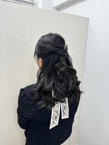 エメティ(Aimerty)&nbsp;ハーフアップ