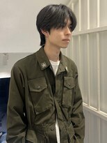 ゼストプール(ZEST POOL)&nbsp;センターパート　ニュアンスパーマ