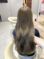 ジーナ 渋谷本店(Zina)&nbsp;"ブリーチなしで作るオリーブベージュ" "Shion"