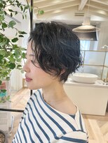 ヨール(YOL)&nbsp;大人可愛いショート/小顔/ハイライト/白髪ぼかし/30代/40代