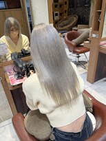 ヘアリゾートエーアイ 新宿西口店(hair resort Ai) ペールシルバー