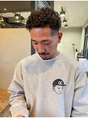 メンズパーマ/ツイストスパイラルパーマ/短髪パーマ
