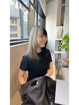 ロカリタ キョウト 河原町三条店(ROCAReTA kyoto) ブリーチ2回：シルバー