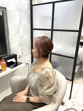 イーズ バイ インス(Yeeee.s by INCE) 白髪ぼかし/白髪改善カラー/ショート/透明感カラー/脱白髪染め